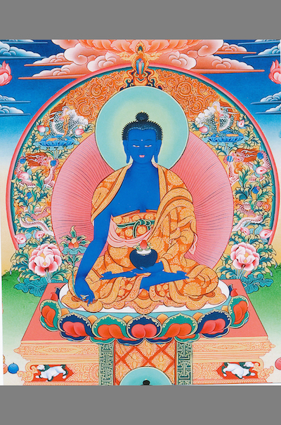 (image for) Medicine Buddha Alone (Photo for purchase)
